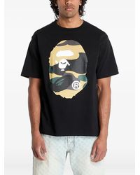 A Bathing Ape - 1St Camo Graphic T-Shirt - Lyst