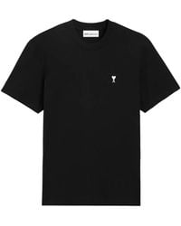 Ami Paris - Ami De Coeur Cotton T-Shirt - Lyst