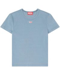 DIESEL - T-Ele-Long-D T-Shirt - Lyst