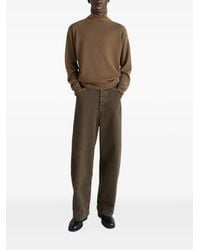 Lemaire - Crew-Neck Wool Sweater - Lyst