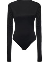 ANDAMANE - Sabrina Long-Sleeve Bodysuit - Lyst
