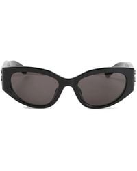 Balenciaga - Geometric-Frame Sunglasses - Lyst