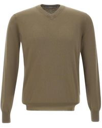 People Of Shibuya - Semi Brighton V-Neck Sweater - Lyst