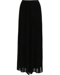 Transit - Elastische Broek Met Wijde Pijpen - Lyst