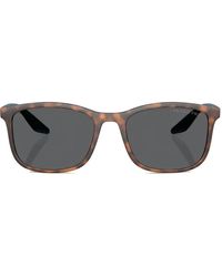 Prada Linea Rossa - Square-Frame Sunglasses - Lyst