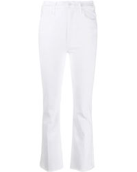 Mother - The Hustler Ankle Fray Jeans - Lyst