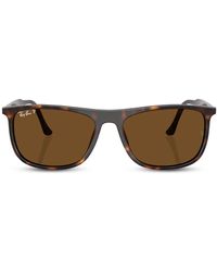 Ray-Ban - Gafas de sol con letras del logo - Lyst