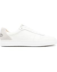 Vivienne Westwood - Baskets En Cuir À Logo Imprimé - Lyst