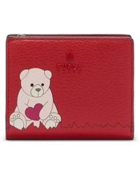 Furla - Portemonnaie Mit Teddy-Print - Lyst