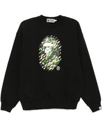 A Bathing Ape - Abc Camo Ape Head スウェットシャツ - Lyst