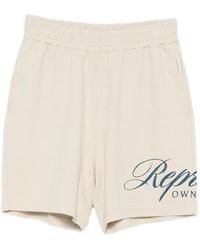 Represent - Owners' Club Logo-Print Track Shorts - Lyst