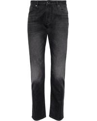 Emporio Armani - Mid-Rise Slim-Fit Jeans - Lyst