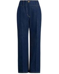 Patou - Wide-Waistband Jeans - Lyst