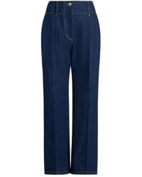 Patou - Wide-Waistband Jeans - Lyst