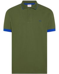 Sun 68 - Trim Polo Shirt - Lyst