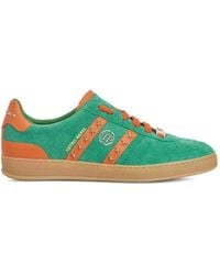 Philipp Plein - Baskets Retro Rebel En Daim À Étoiles Cloutées - Lyst
