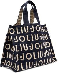 Liu Jo - Medium Knit Tote Bag - Lyst