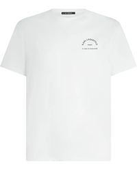 KARL LAGERFELD - Rue St-Guillaume Crew-Neck T-Shirt - Lyst