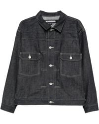 Neighborhood Men S Drip Suede Jacket in Black for Men | Lyst UK