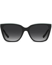 Love Moschino - Heart-Detail Cat-Eye Sunglasses - Lyst