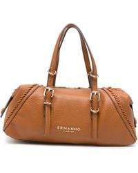 ERMANNO FIRENZE - Petit Sac À Main En Cuir Grainé - Lyst