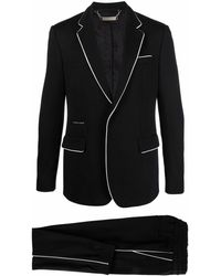 Philipp Plein Single-breasted Trouser Suit - Black