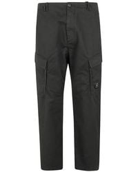 C.P. Company - Lens-Detail Cotton Cargo Pants - Lyst