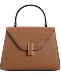 Valextra - Mini Iside Leather Tote Bag - Lyst