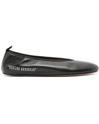 Off-White c/o Virgil Abloh - High Heel Ballerina Shoes - Lyst