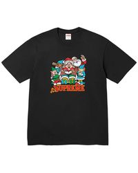 Supreme - X Sean Cliver Naughty Printed T-Shirt - Lyst