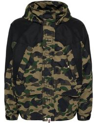 A Bathing Ape - Veste À Imprimé Camouflage - Lyst