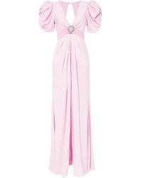 Temperley London - Robe Longue À Manches Courtes - Lyst