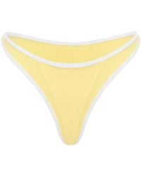 FAE SWIM - Hailey Piped Bikini Bottoms - Lyst