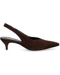 GANT - Suede Heeled Pumps - Lyst