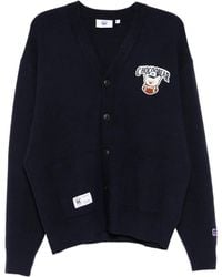 Chocoolate - X Russell Athletic Bear-Embroidered Cardigan - Lyst