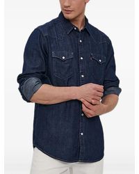 Levi's - Buttoned Denim Shirt - Lyst