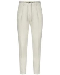 Eleventy - Drawstring-Fastening Trousers - Lyst