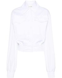 Sportmax - Gala Cropped Shirt Jacket - Lyst