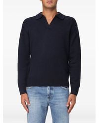 Paolo Pecora - Polo-collar Jumper - Lyst
