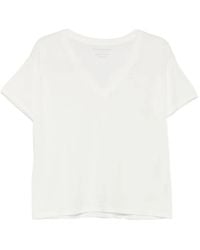 Majestic Filatures - T-Shirt À Col V - Lyst