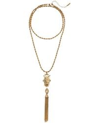 Jennifer Behr - Eldoria Tassel Necklace - Lyst
