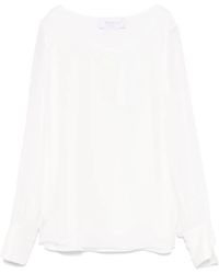 DE SANTIS - Silk Blouse - Lyst
