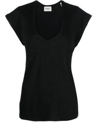 Isabel Marant - Zankou リネン ショートスリーブトップ - Lyst