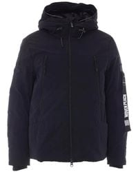 OUTHERE - Logo-Patch Hooded Jacket - Lyst