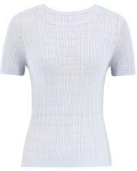 SABLYN - T-Shirt Isolde C En Maille Pointelle - Lyst