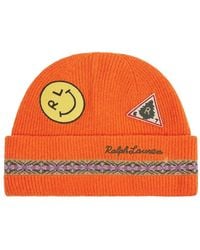 Polo Ralph Lauren - Taslan Patch Beanie - Lyst