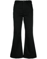 Proenza Schouler - Cropped Flared Trousers - Lyst