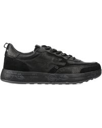 Premiata - Nous 7732 Lace-Up Suede-Detail Sneakers - Lyst