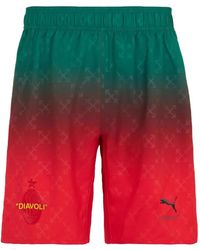 PUMA - Ac Milan X Off- Authentic Shorts - Lyst