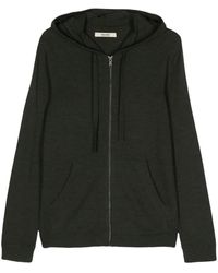 Zadig & Voltaire - Zip-Up Wool Hoodie - Lyst